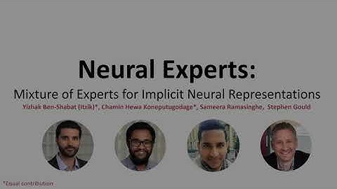 Neural Experts: Mixture of Experts for Implicit Neural Representations [NeurIPS 2024]
