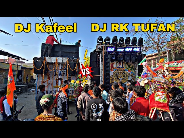 DJ KAFEEL KANTH VS DJ RK TUFAN | Haridwar To Agwanpur Kawad Yatra 2024 | Yash Moradabadi class=