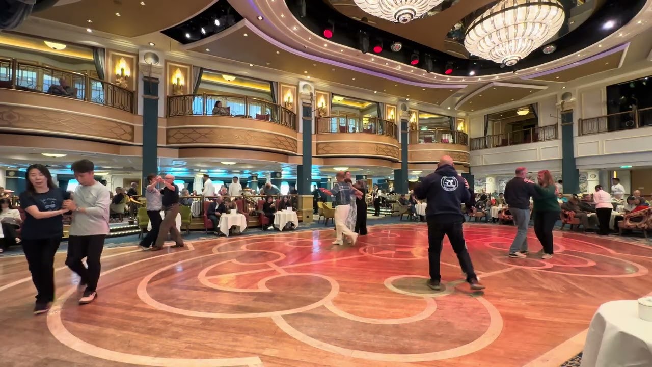 Cunard Queen Elizabeth, July 2026. Royal Court Theatre Orchestra Tea, You Light Up My Life, a Waltz