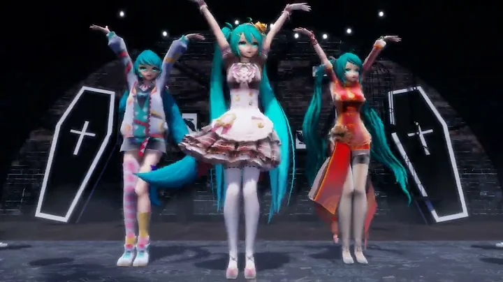 (MMD - Hatsune Miku) TocaToca Red China Miku Dark Chocolate Miku Casual Miku {Motion DL}