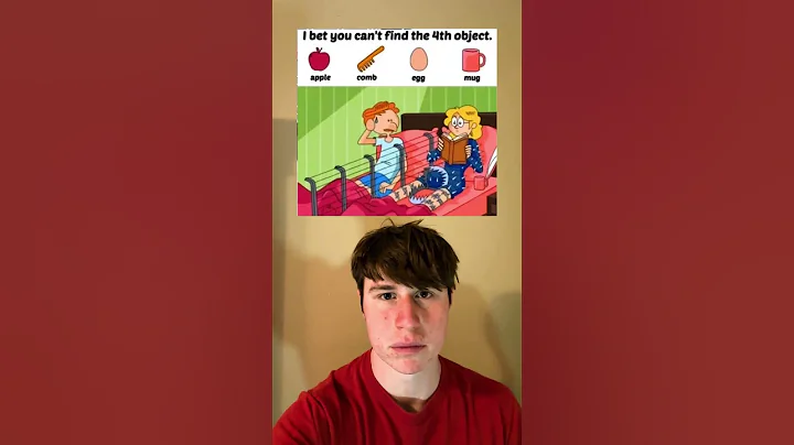 I bet you can’t find the 4th object.