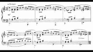 Poulenc, Improvisation n. 15 in C minor - Hommage à Edith Piaf (1959) chords
