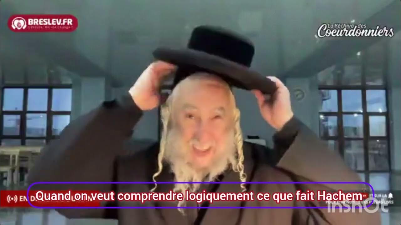 quand on veut comprendre logiquement ce que fait Hachem YouTube