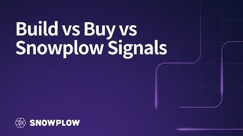 Build vs Buy vs Snowplow Signals: Why Most Real-Time ML Systems Fail in Production