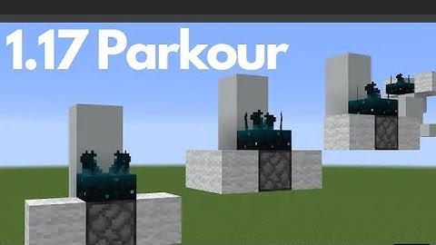 Minecraft Sculk Sensor Parkour (1.17)