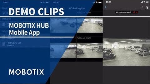 [EN] MOBOTIX HUB - Mobile App