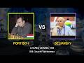 (Защита-Тартаковера) Portisch vs Beliavsky Linares (Linares) 1990_партия_29