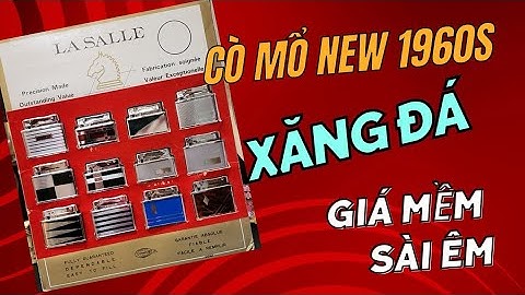 Cò mổ 1960s New Japan giá Mềm Sài êm | Lasalle Lighter
