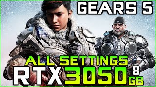 Gears 5 | RTX 3050 (All Settings) FPS Test - YouTube