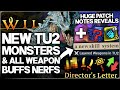 Monster Hunter Wilds - Weapon Buffs/Nerfs, TU2 Monsters, HUGE Changes &amp; More - Collab Patch Notes!