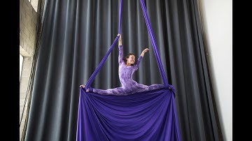 Draped Splits with Aerial Physique