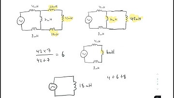 Combining Inductors In Series & Parallel