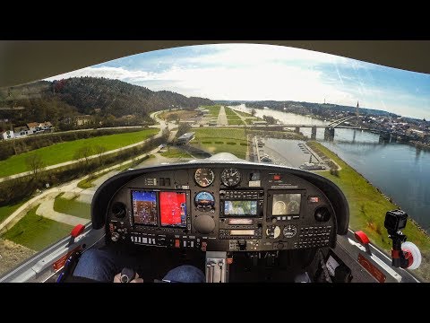 LANDING in VILSHOFEN, Germany / DV 20 E Katana