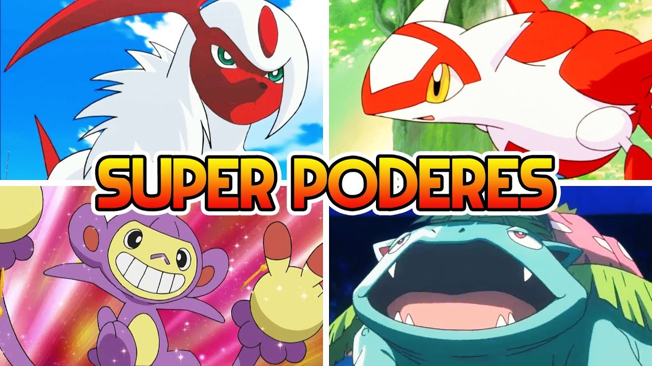 10 POKÉMON COM PODERES ESPECIAIS!! 