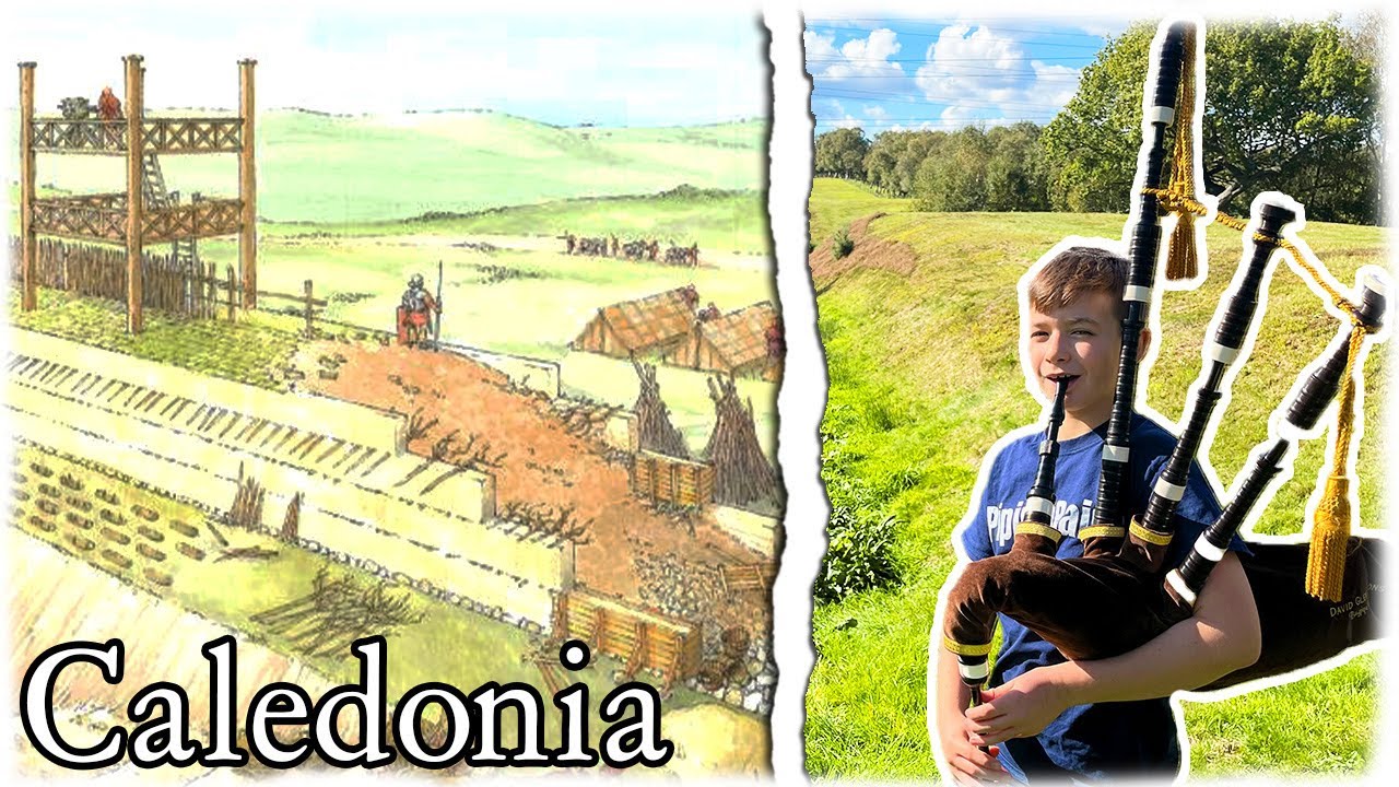 CALEDONIA on the BAGPIPES at the Antonine Wall