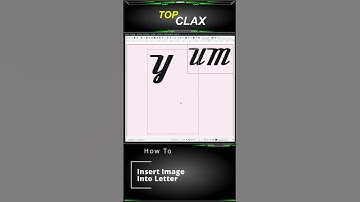 How to insert an image into a letter in Scribus