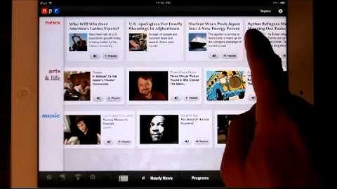 Apple iPad iOS and Android OS Comparison Video (Apple vs Android)