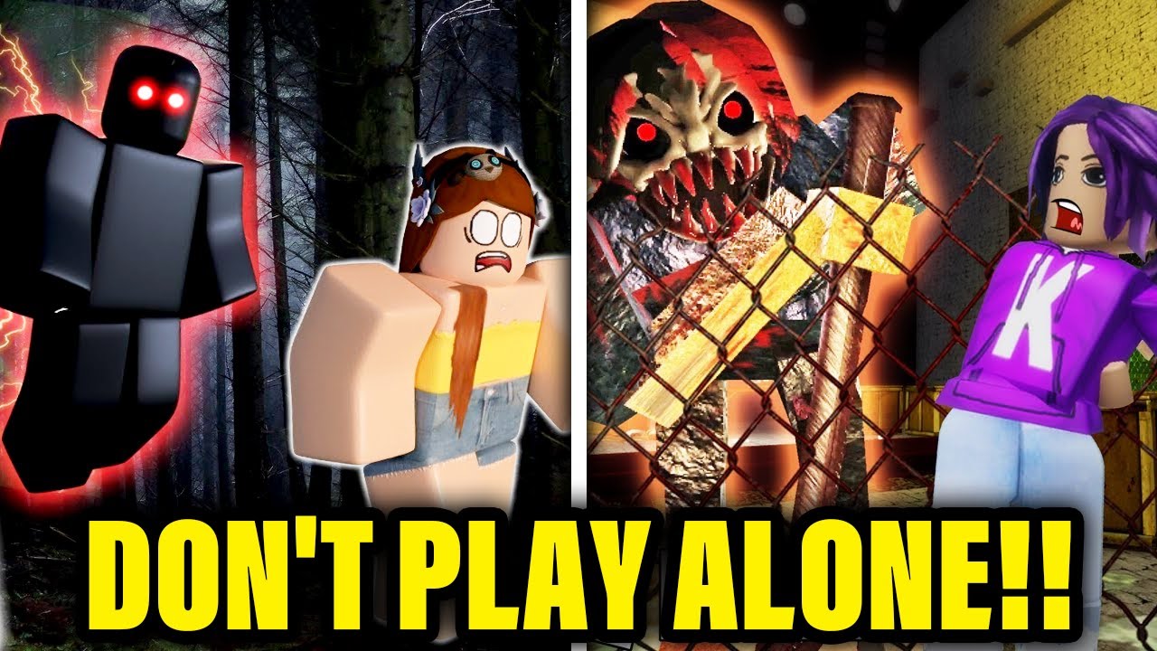 ⚠️ NEVER PLAY THESE HORROR GAMES ALONE #fyp #robloxhorror