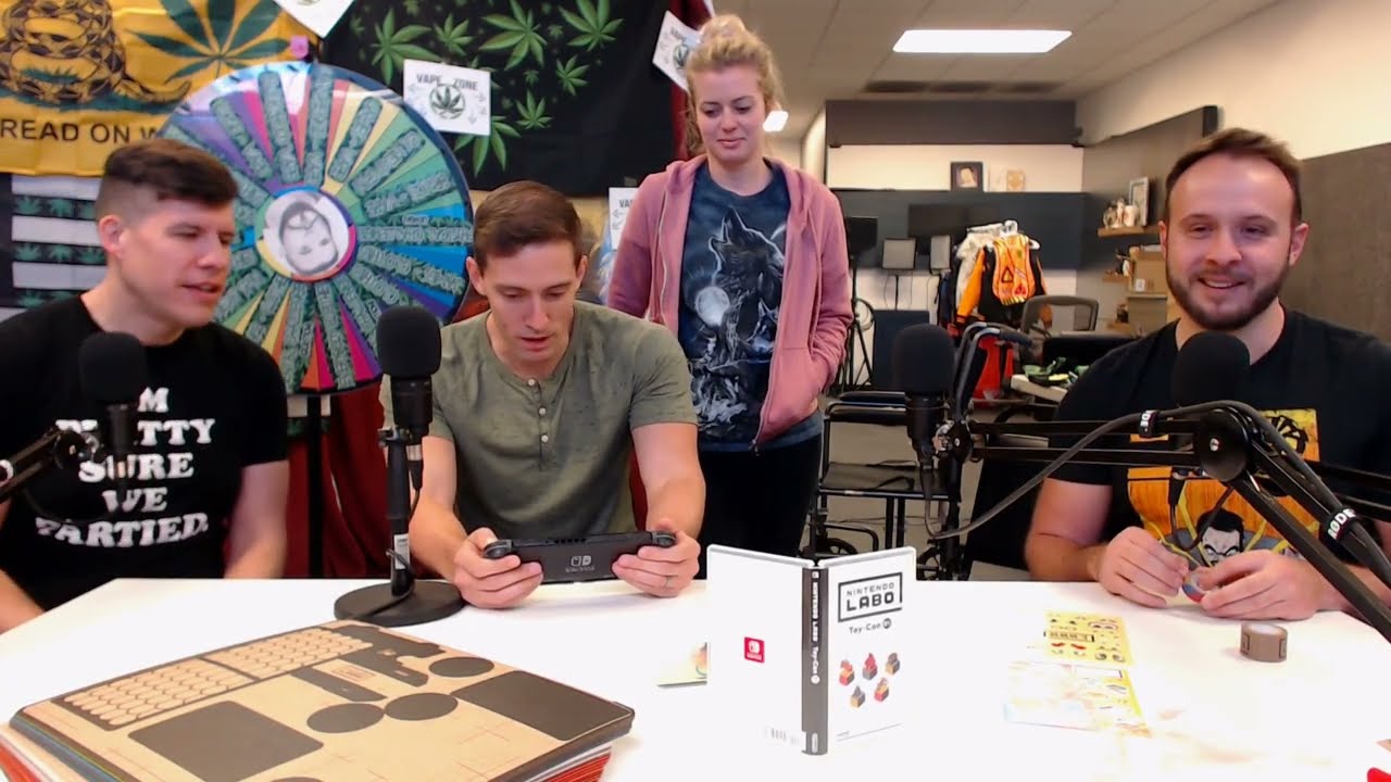 Funhaus LIVE! (4-26-18) High Nintendo Labo