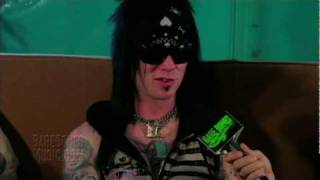 Murderdolls Wednesday13 Interview
BareBonesMusic.com recently caught up with Wednesday 13 of the MURDERDOLLS. Evil G. discusses with Wednesday the official return of the MURDERDOLLS, what fans can expect from the new album, WOMEN AND CHILDREN LAST (Roadrunner Records), which is scheduled to be released August 31st. Wednesday also talks about the bands new video for their single titled My Dark Place Alone, the full line-up for their touring schedule, his writing and recording process with Joey Jordison (Slipknot) who is currently touring with Rob Zombie on the Mayhem tour. Finally he answers the question of why the new albums title, how Mick Mars (Motley Crue) came to be involved in the record and what fans should expect from the MURDERDOLLS once they hit the road. Murderdolls Wednesday13 Interview