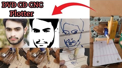 DIY Mini CNC Plotter Machine 🎨 | Full Tutorial Using DVD & CD Drives | Complete CNC Build Guide