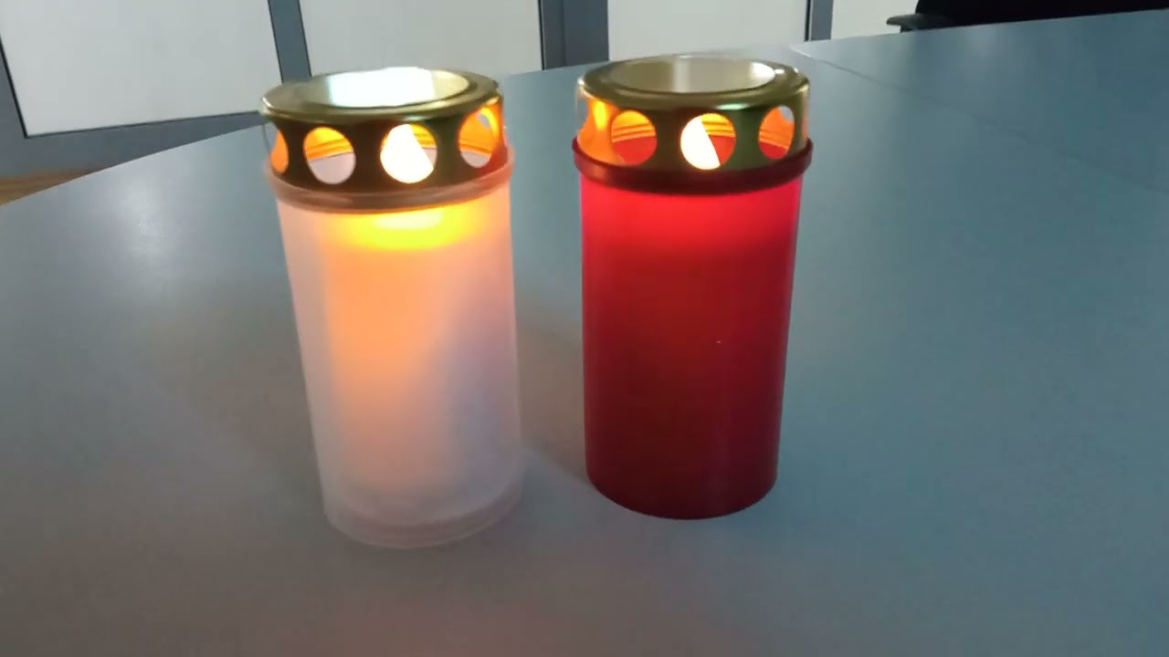 LED grave candles K0 by Lumen d.o.o. Drinovci