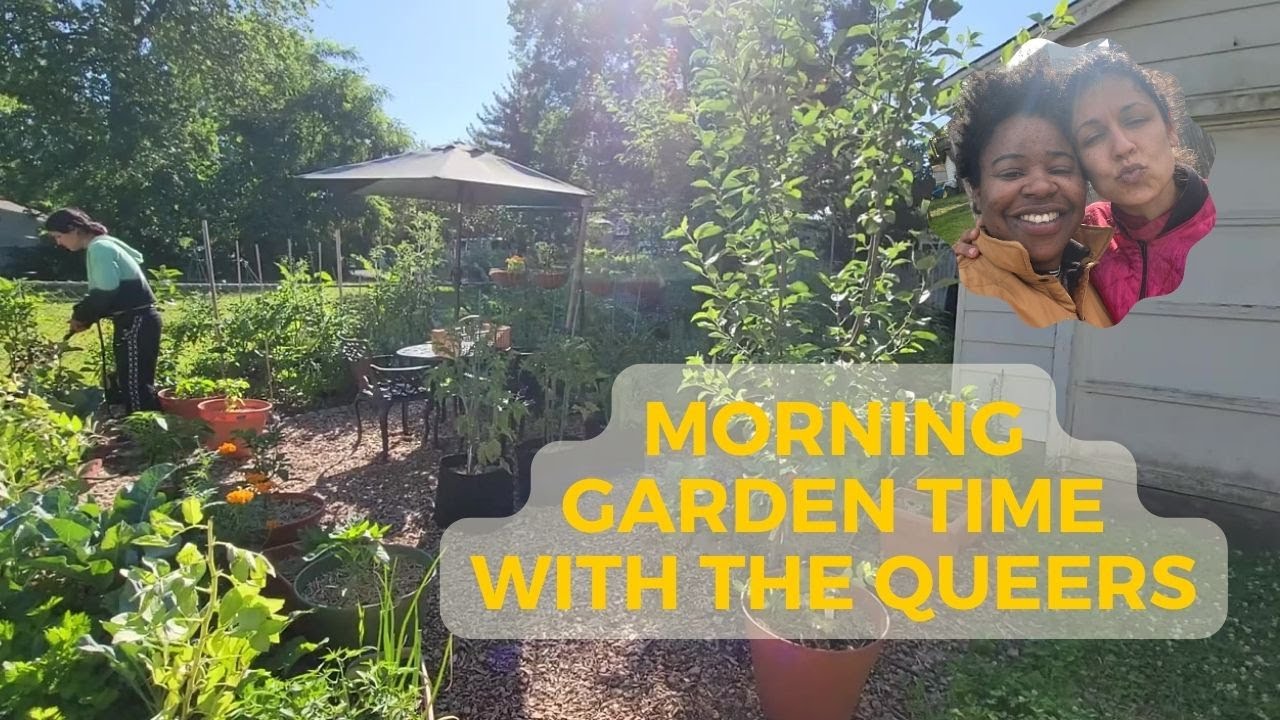 Mondays were made for garden time|| Queer Gardeners|| Urban Oasis