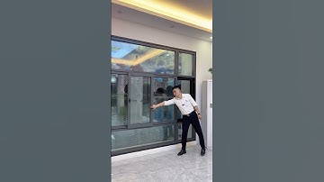 System drift window, opens without taking up space.#driftingwindows #driftwindow #doorsandwindows