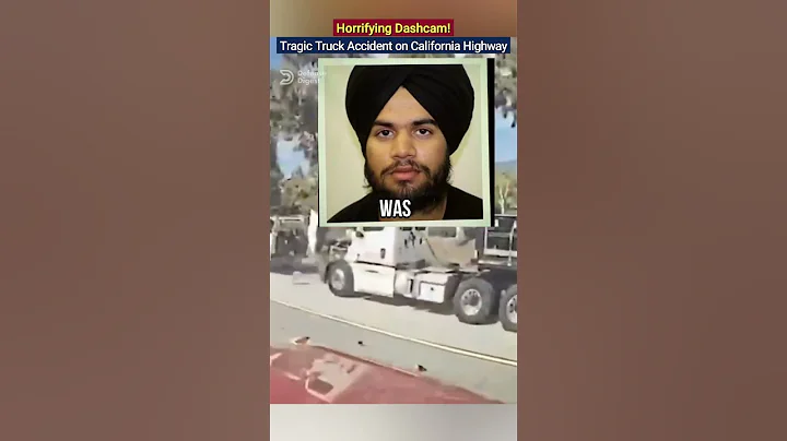 Tragic Truck Accident on California Highway! #truckcrash #dashcam #fatalaccident #california #I10