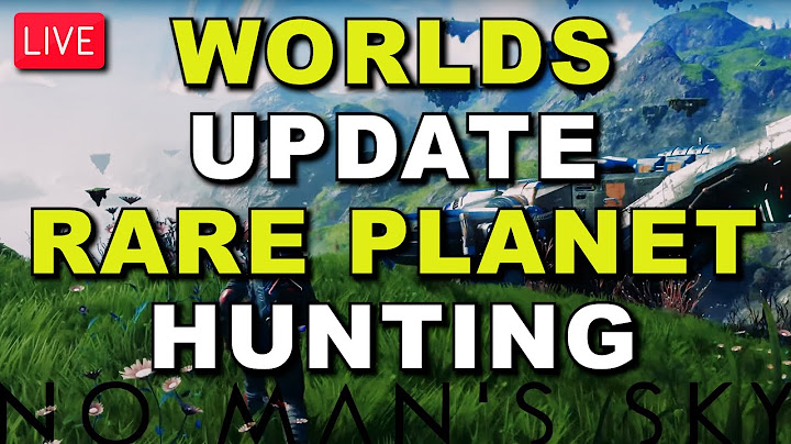 No Man's Sky: Worlds Part 1 - Rare Planet Hunting - HUGE Update!