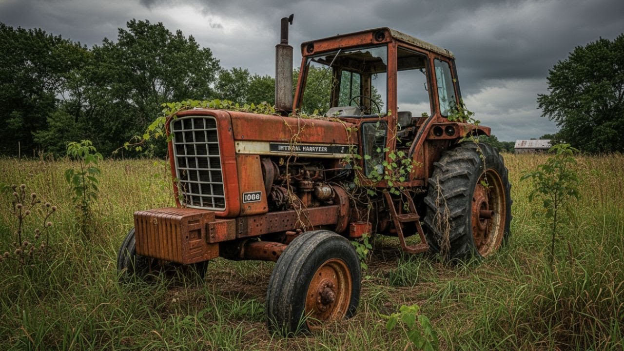 International 1066 Turbo Diesel — The 145HP Diesel Demon Buried 45 Years — Tractor Resurrection