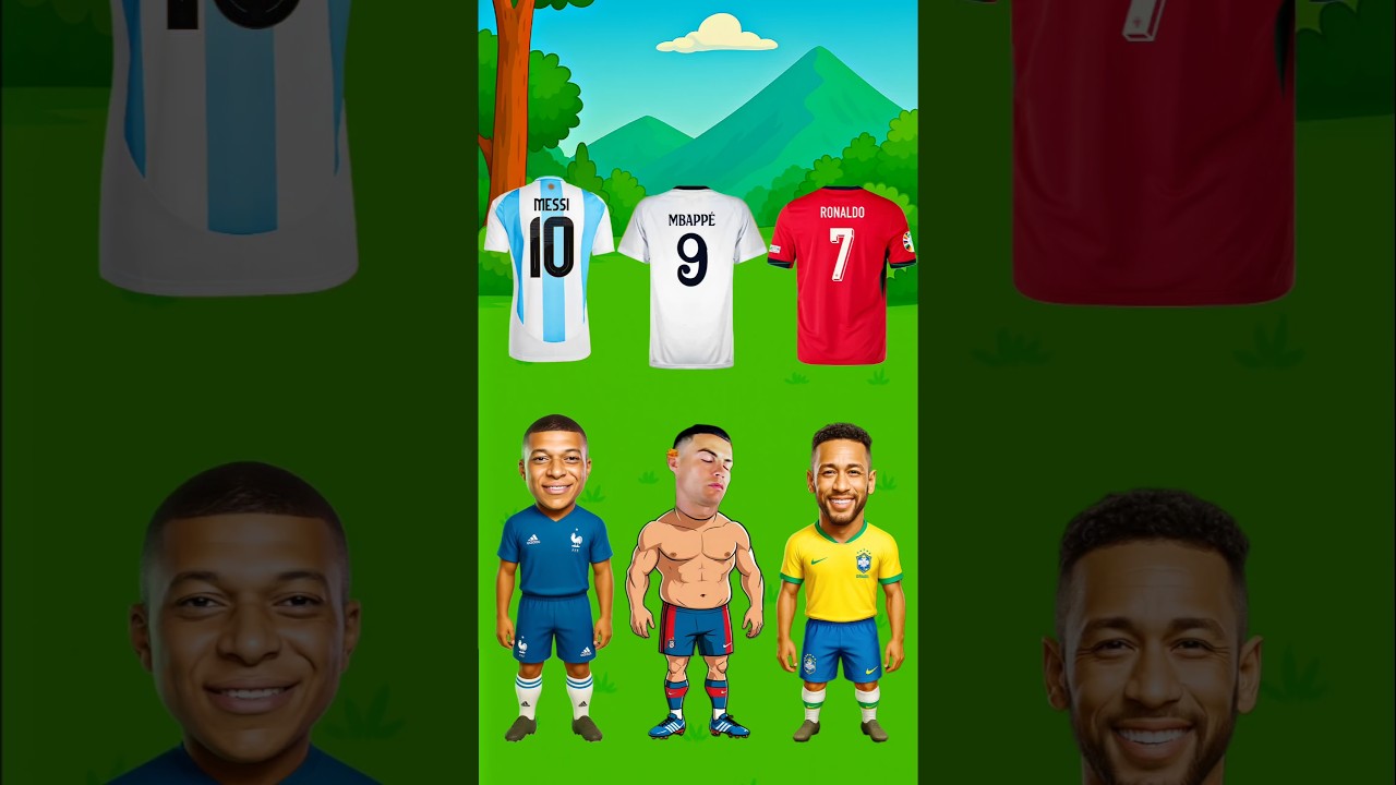 What is Ronaldo’s jersey number? 🤔 