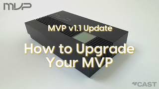 4CAST MVP v1.1 Update Guide