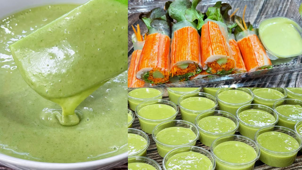 แจกสูตรน้ำสลัดครีมซีฟู้ด สูตรทำขาย อร่อยบอกต่อ ขายดีมากลูกค้าติดใจ | Salad Roll