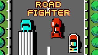 Childhood Nostalgic game Road Fighter NES