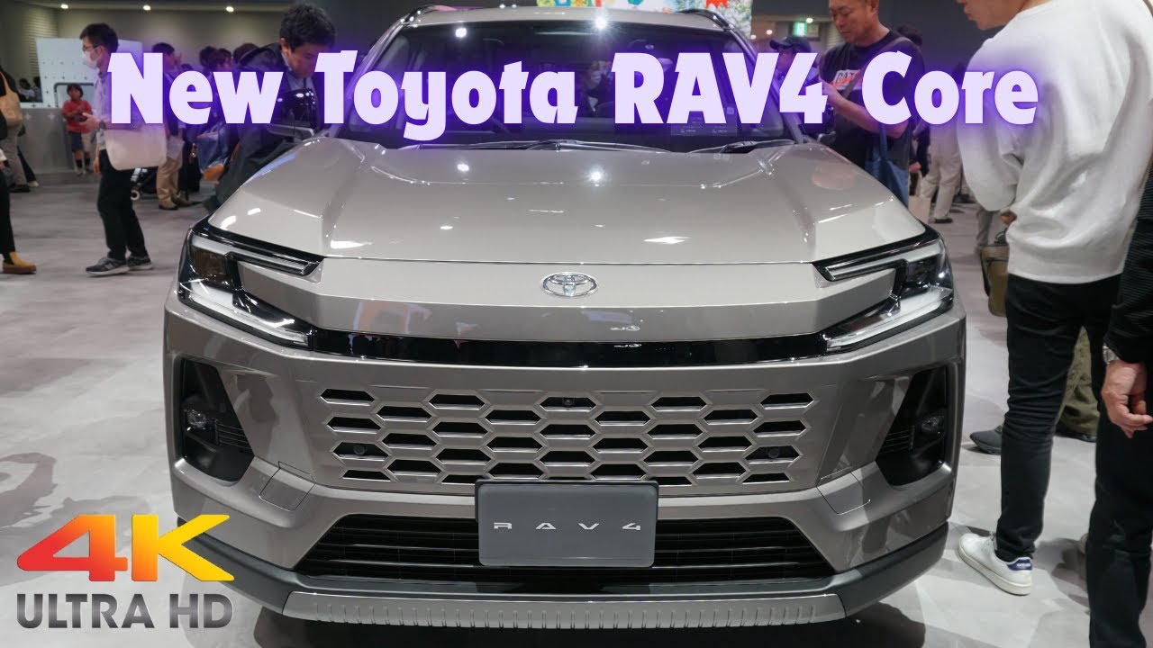 新型トヨタRAV4 CORE 2026年モデル - NEW 2026 TOYOTA RAV4 Core - New Toyota RAV4 Core 2026