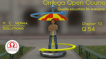 H. C. Verma Solutions - Chapter 10, Question 54