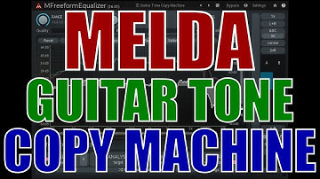 Guitar Tone Copy Machine