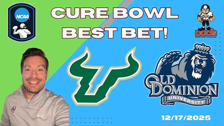 College Football Prediction - Cure Bowl: Old Dominion vs. South Florida, 12/17/25, Nolan's Best Bets