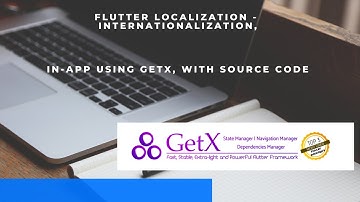Flutter Localization - Internationalization, In App Using GetX, with source code