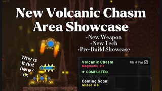 New Volcanic Chasm Area Showcase! | #overcurve #corebound 