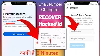 How to Recover hacked Instagram account 2023 | Hacked Instagram Account Ko Wapas Kaise le Without 