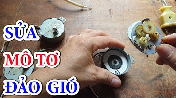 cách sửa tuốc năng quạt