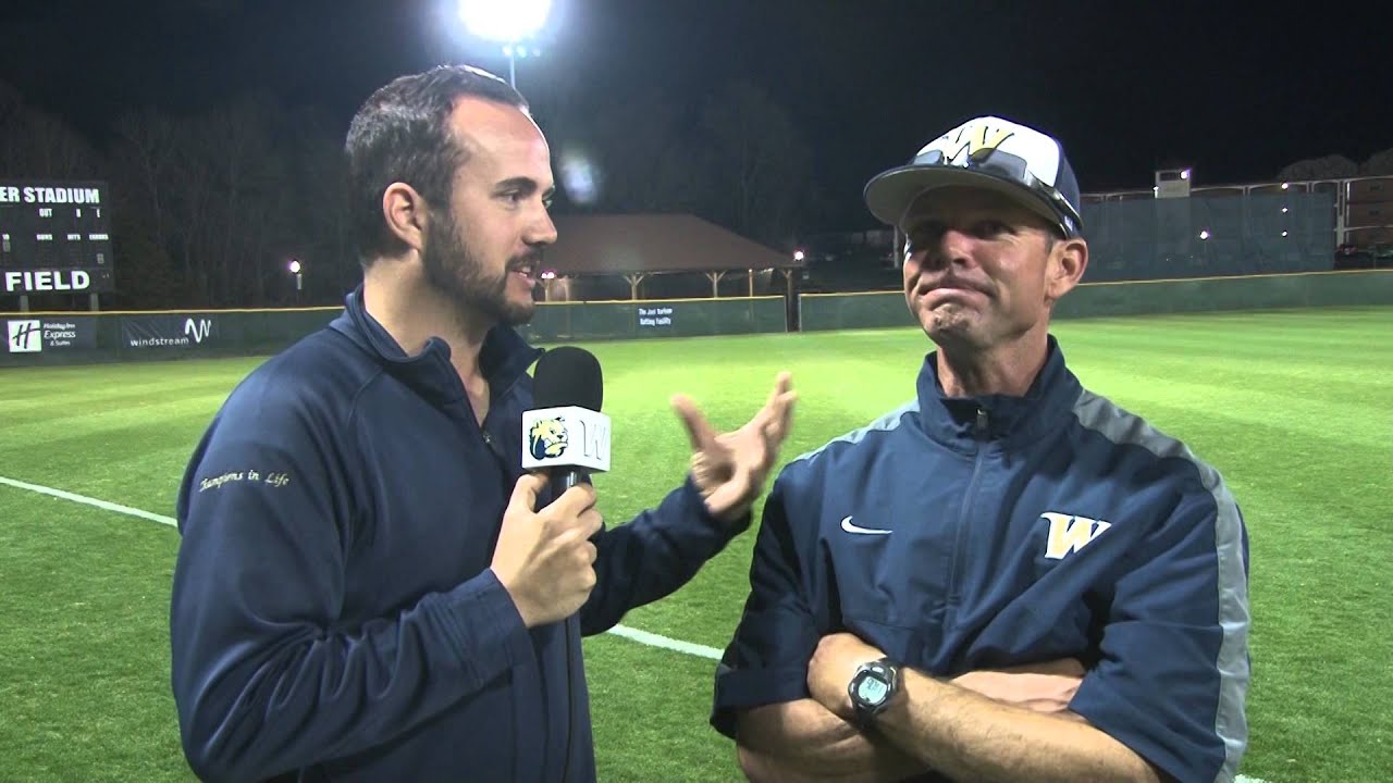 2015 Wingate Baseball - Concord postgame with head coach Jeff Gregory video phone beyonce mp3
