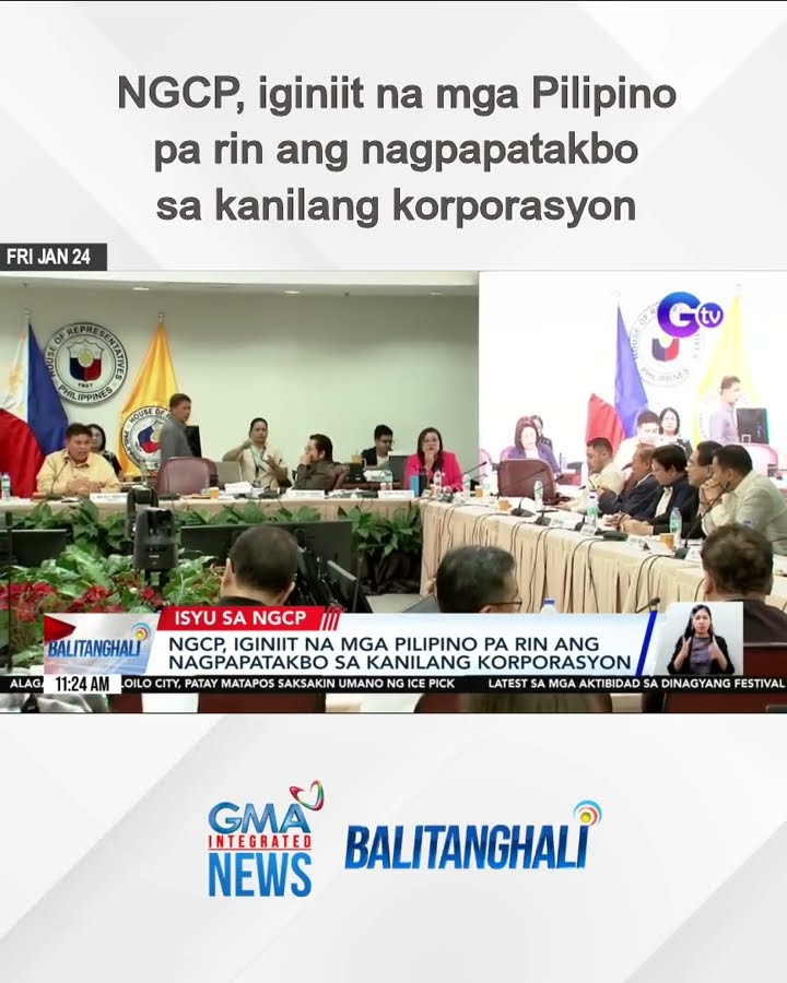 NGCP, iginiit na mga Pilipino pa rin ang nagpapatakbo sa kanilang korporasyon | Balitanghali