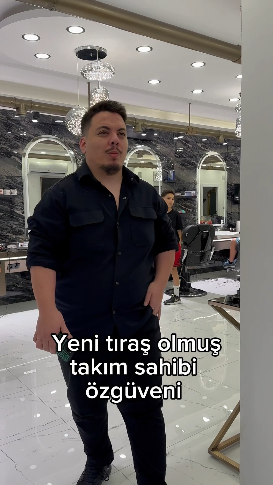 Yeni Tıraş Olmuş Takım Sahibi Özgüveni #shorts