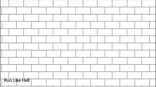 Pink Floyd - Run Like Hell (Lyrics y letra en español [CC])