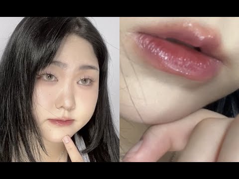 3ce 새로나온 팔레트로 해본 메이크업!😍 생각한것보다 자연스러운 색감, 데일리 메이크업, 에크멀 틴트