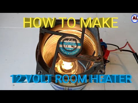 how to make DC 12 volt room heater डीसी 12 वोल्ट रूम हीटर बनाने का तरीका