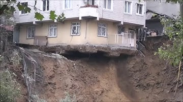 Collapse of building due to deep excavation near building